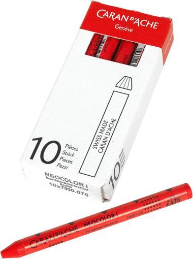 Produktbild Caran d'Ache Neocolor I Wax oil (Scharlachrot, 10 x)