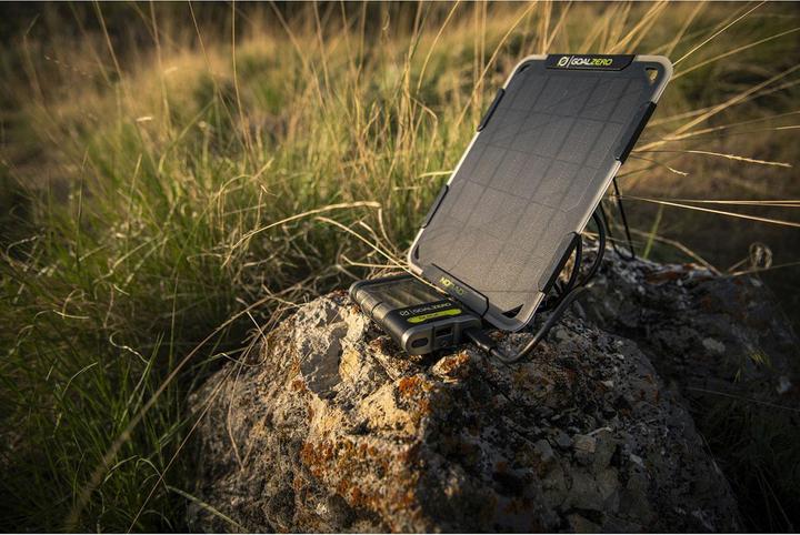 Image du produit Goal Zero Powerbank Guide 12 + Panneau solaire Nomad 5 (2500 mAh, 10 W, 9.25 Wh)