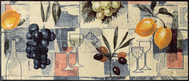 Produktbild Wash + Dry Fussmatte "Gusto Mediterraneo" (60 x 140 cm)