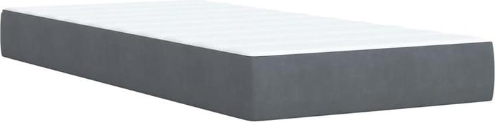 Image du produit VidaXL Bo x lit de saut avec matelas 100 x 200 cm velours (100 x 200 cm)