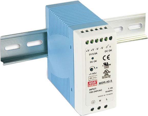 Produktbild Scharnberger+Hasenbein 55035 LED-Trafo 40x90x100mm DIN-Schienenmontage