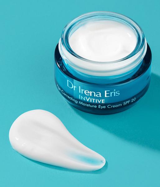 Actual product image Dr Irena Eris DR IRENA ERIS Invitive Age Correcting Moicture Eye Cream odmładzający krem nawilżający pod oczy 15ml (Crème, 15 ml, Day)