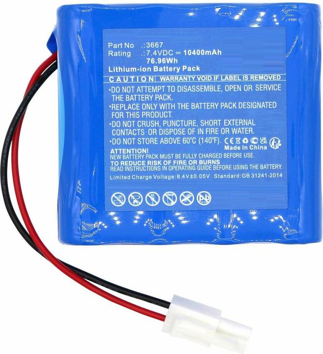 Produktbild CoreParts Battery 7.4V 10400mAh 76.96Wh (10400 mAh)