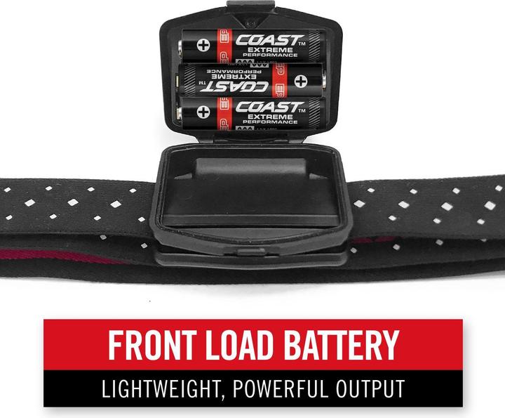 Actual product image Coast FL65 Headlamp (415 lumens) - blister pack (415 lm)