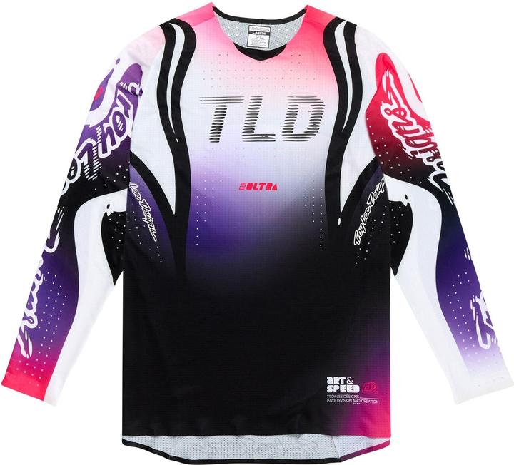 Troy Lee Designs SE Ultra Jersey, Drip, black/purple, L (L)