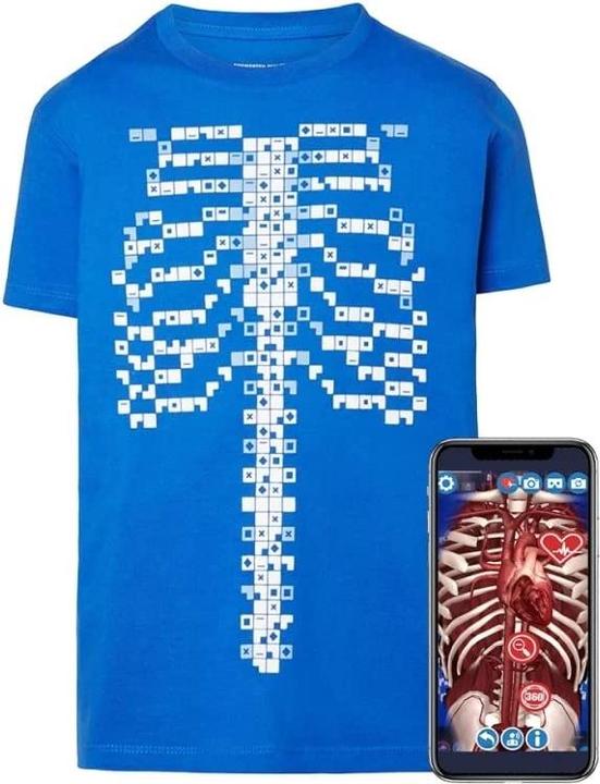 Produktbild Curiscope Entdecke den menschlichen Körper mit Hilfe von Augmented Reality /n /nT-Shirt Grösse XL für Kinde...