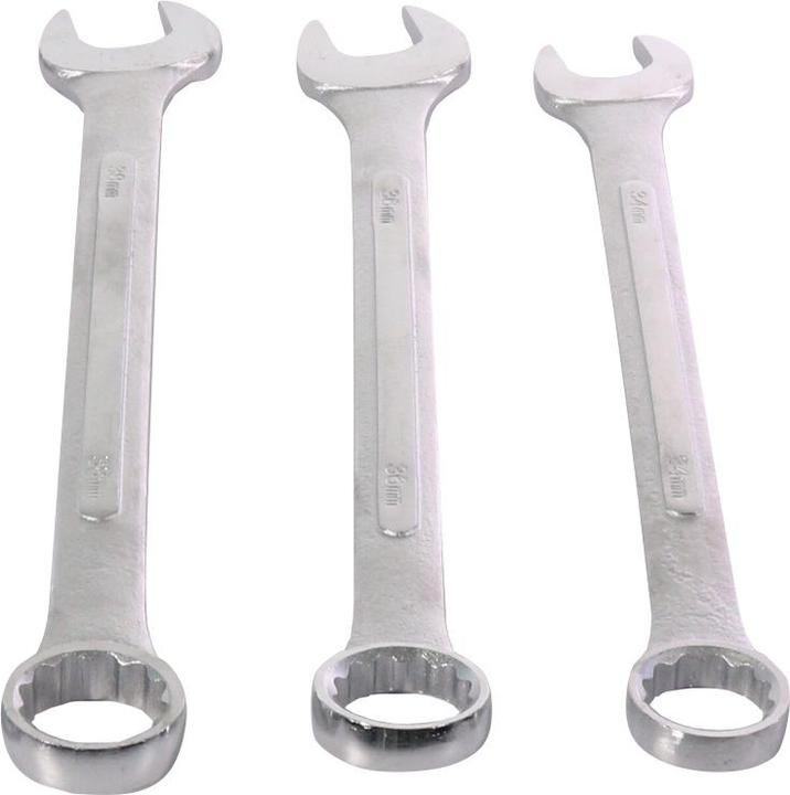 Actual product image BGS Combination tensioner set | XXL | 34 - 50 mm | 6 pcs. (50 mm, 46 mm, 41 mm, 38 mm, 36 mm, 34 mm)