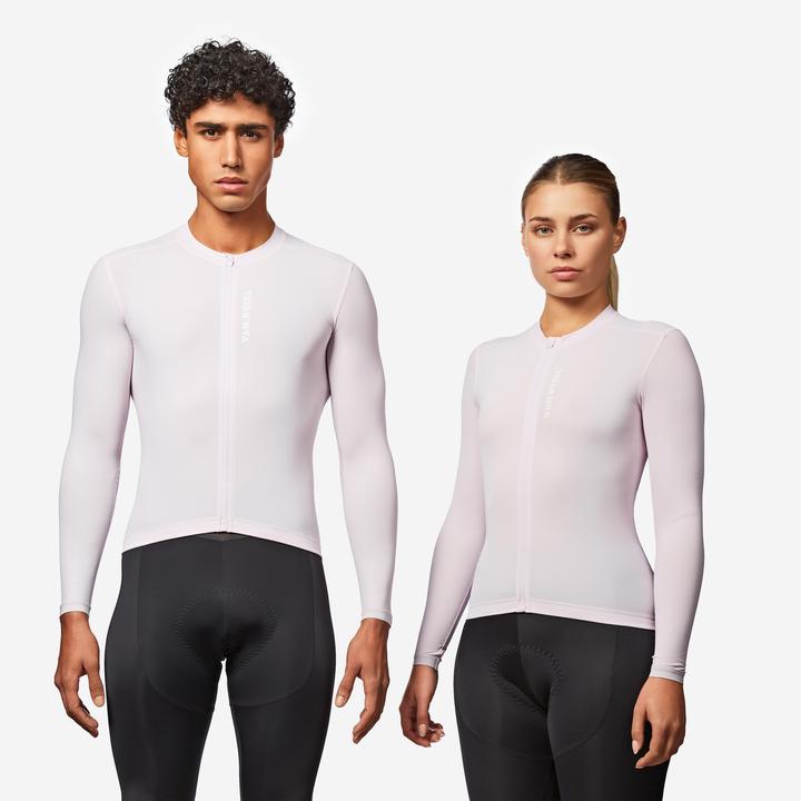 Image du produit Van rysel Maillot vélo route manches longues été unisex uvp RCR 2 violet (L)