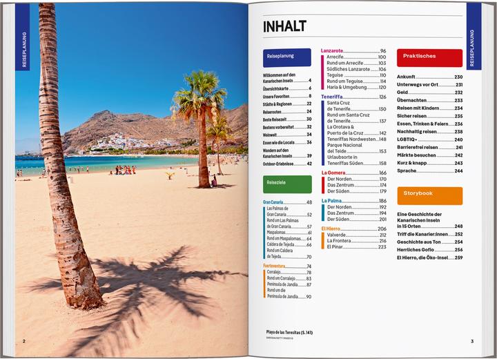 Produktbild Reiseführer Kanarische Inseln (Deutsch, Isabella Noble, Sarah Gilbert, Ross Clarke, 2025)