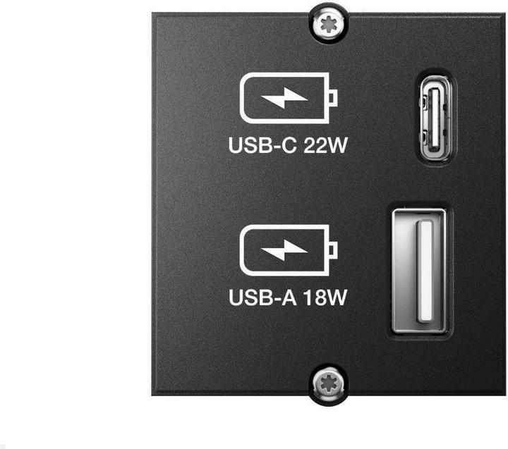 Productafbeelding Bachmann Aangepaste module oplader USB-A 18W, USB-C 22W (22 W)
