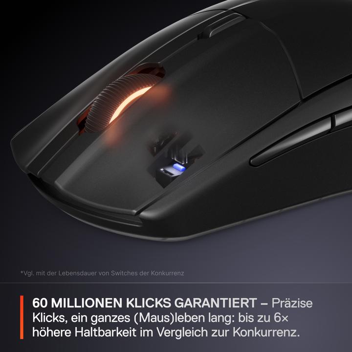 Actual product image SteelSeries Rival 3 WL Gen 2 - Black (Wireless)