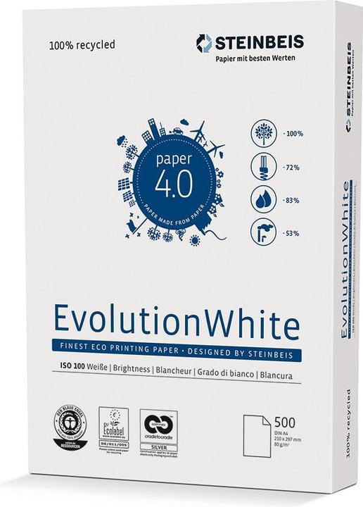 Image du produit Steinbeis Evolution White (80 g/m², 2500 x, A4)