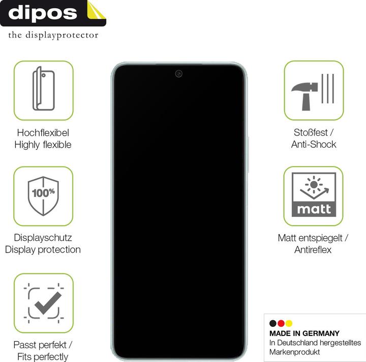 Immagine prodotto Dipos Full-Cover Pellicola Protettiva opaco (1 Pezzo/i, Honor X60)