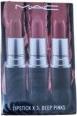 Produktbild MAC Cosmetics Deep Pinks Set Lipsticks x3 Full Size