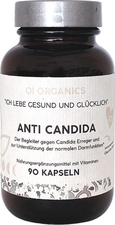 Produktbild QI Organics Anti Candida Kapsel - Normale Darmfunktion & Immunsystem (Tabletten)