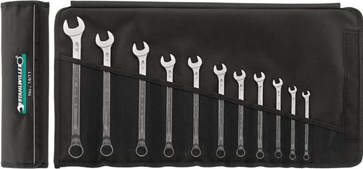 Actual product image Stahlwille Combination spanner set | OPEN BOX 14/17 (22 mm, 8 mm, 14 mm, 21 mm, 18 mm, 11 mm, 7 mm, 12 mm, 19 mm, 17 mm, 20 mm, 15 mm, 13 mm, 6 mm, 9 mm, 16 mm, 10 mm)