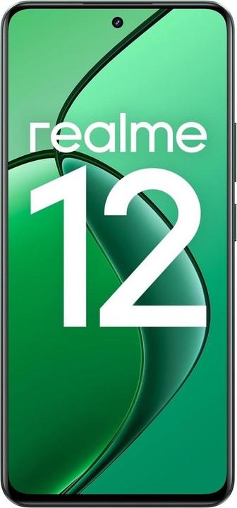 Actual product image realme 12 8Gb 256Gb 6.67" 120Hz Dual (256 GB, Pioneer Green, 6.67", Hybrid Dual SIM, 50 Mpx, 4G)