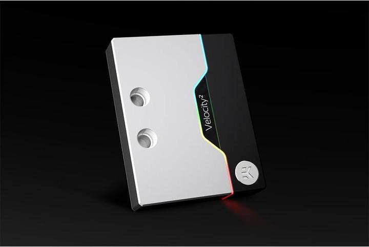 Image du produit EKWB EK-Quantum Velocity² D-RGB - AM4 Nickel + Titane satiné