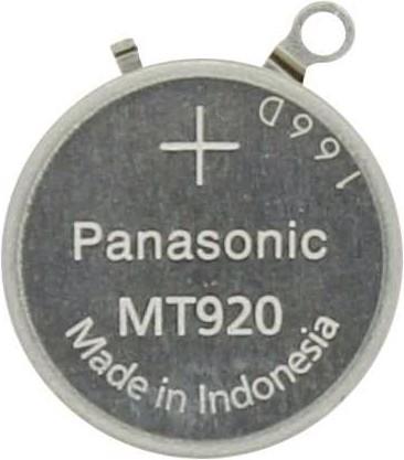 Immagine prodotto Panasonic Kondensator 3023-24Y, 3027-24Y, MT920 passend für Seiko Kaliber 5K25 (Specifico del dispositivo, 5 mAh)