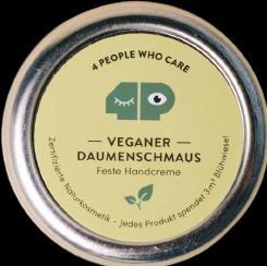 Immagine prodotto 4peoplewhocare Feste Handcreme - Veganer Daumenschmaus (Dose)