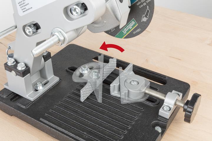 Produktbild wolfcraft Trennständer für Winkelschleifer Ø 115 und 125 mm