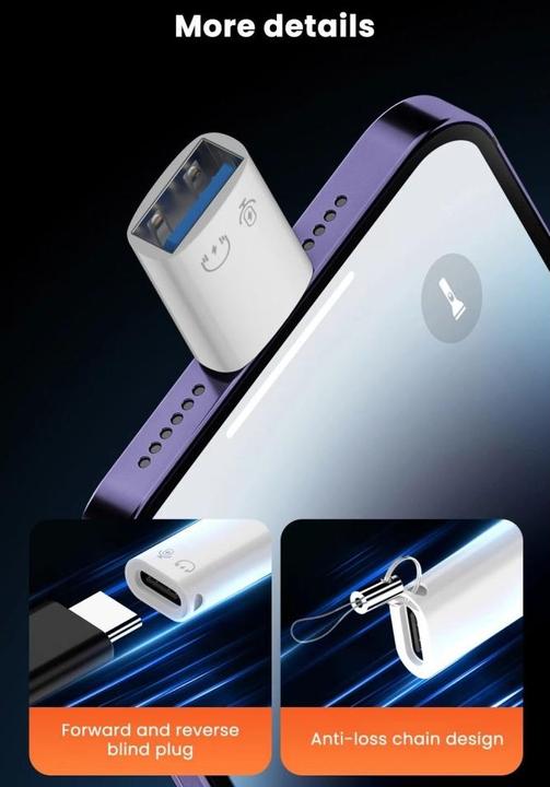 Produktbild PowerGuard Lightning USB 3.0 Headphone Adapter Charge & Data OTG (Lightning, USB 3.0)
