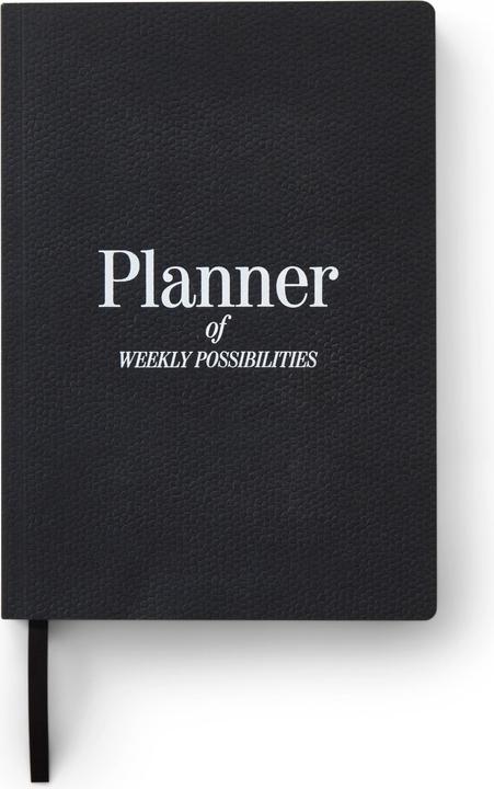 Produktbild Lund-Stougaard Printworks - Timeless Week Planner (PW00585) (A5, Englisch)