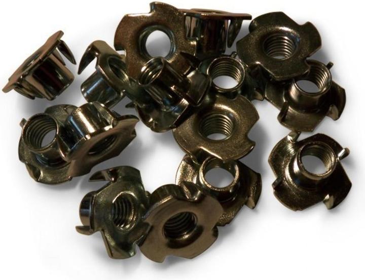 Produktbild Kletterbude Einschlagmutter M10 für Kletterwände verzinkt (Silber)