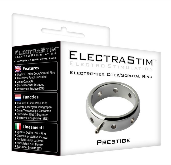 Actual product image ElectraStim 50mm Prestige Cock Ring (1 cm)