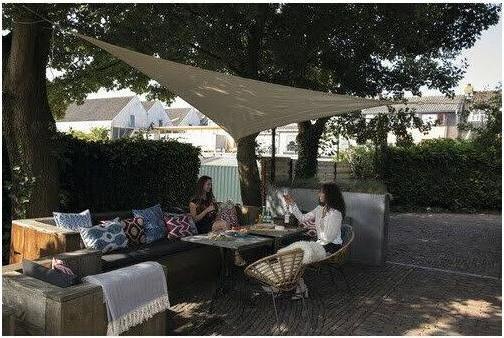 Produktbild Nesling Sonnensegel (400 x 400 x 570 cm)