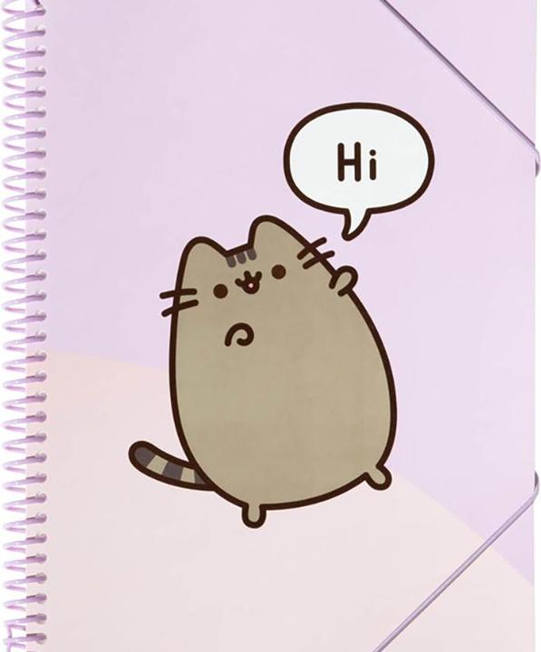 Immagine prodotto Pusheen - Cartella A4 con elastico + 30 buste trasparenti (A4, 1 Pezzo/i)