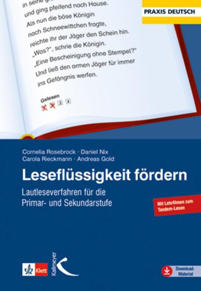 Produktbild Leseflüssigkeit fördern (Deutsch, Andreas Gold, Daniel Nix, Cornelia Rosebrock, 2017)