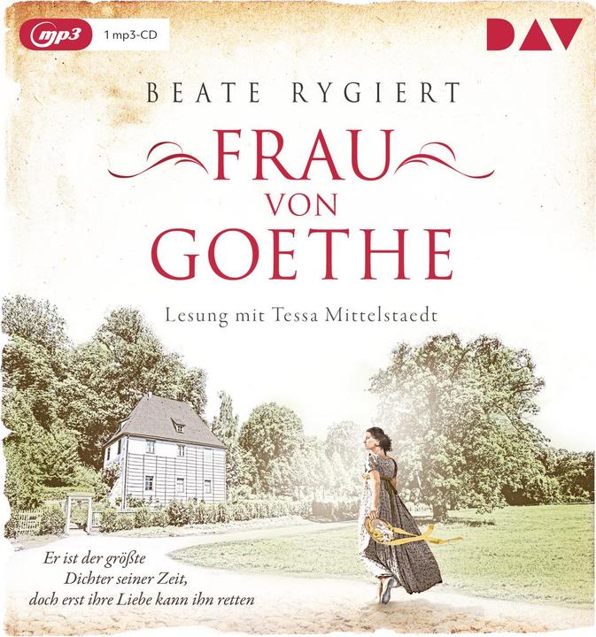 Actual product image Goethe's wife. He is the greatest poet of his time, but only her love can save him (Doreen Maas, Tessa Mittelstaedt, Beate Rygiert, German)