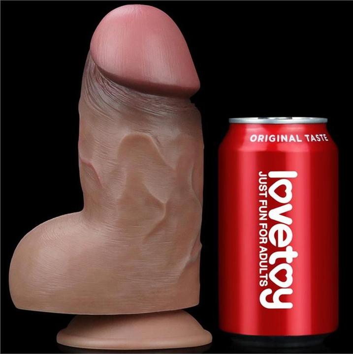 Produktbild Lovetoy Zweischichtiger Platin-Silikondildo 7
