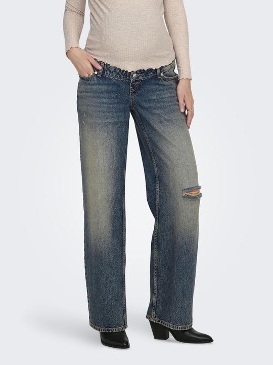 Actual product image Only Maternity OLMCOBAIN Weiter Beinschnitt Jeans Jeans mit weitem Bein (L)