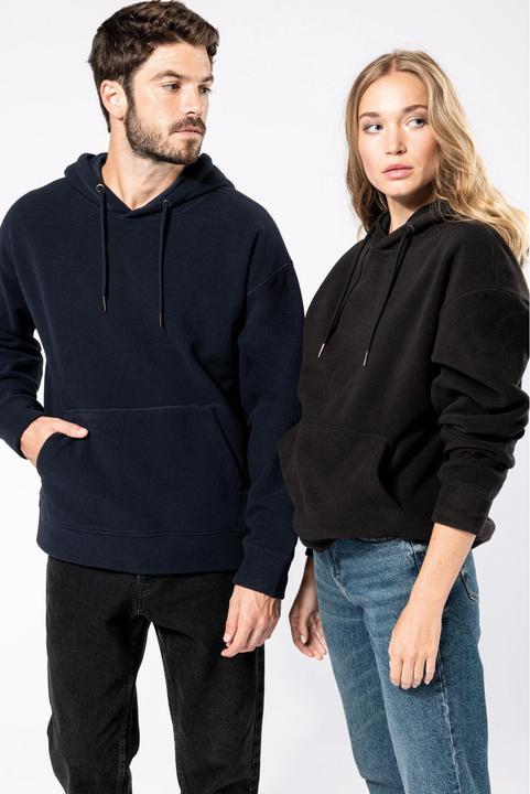 Immagine prodotto Kariban Felpa oversize con cappuccio in micropile riciclato (M)