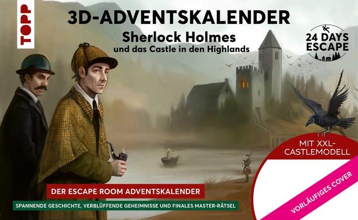 Actual product image 24 Days Escape 3D - Sherlock Holmes and the Castle in the Highlands