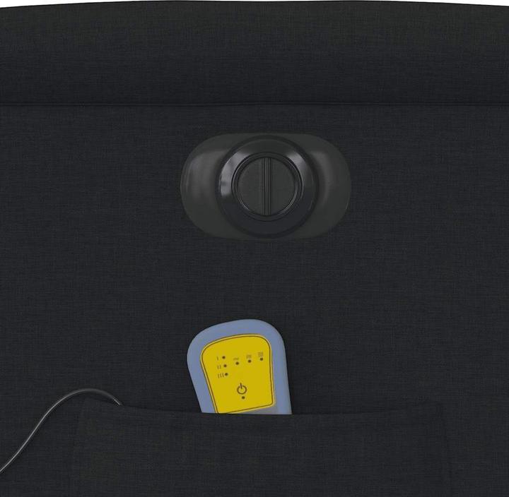 Produktbild VidaXL Massagesessel Elektrisch Schwarz Stoff