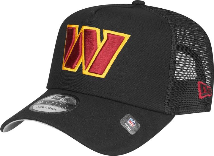 Actual product image New Era A-Frame Snapback Trucker Cap - Washington Commanders (One size)