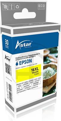 Produktbild Astar Gelb - kompatibel - Tintenpatrone - für Epson WorkForce WF-2010 (Y)