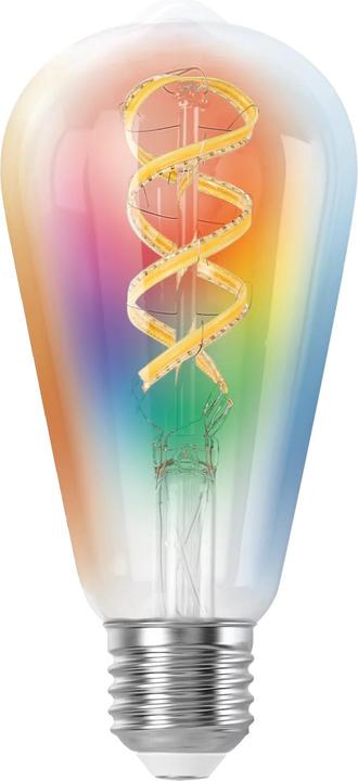 Actual product image Ledvance SMART+ MATTER FILAMENT EDISON MULTICOLOR 4.8W 827...865 Multicolour E27 (E27, 4.80 W, 470 lm, 1 x, F)