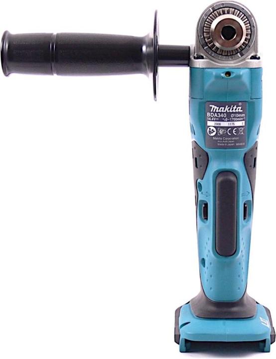 Actual product image Makita BDA 350 Z Battery angle drill 18V Solo - without battery and charger (Rechargeable battery operated)