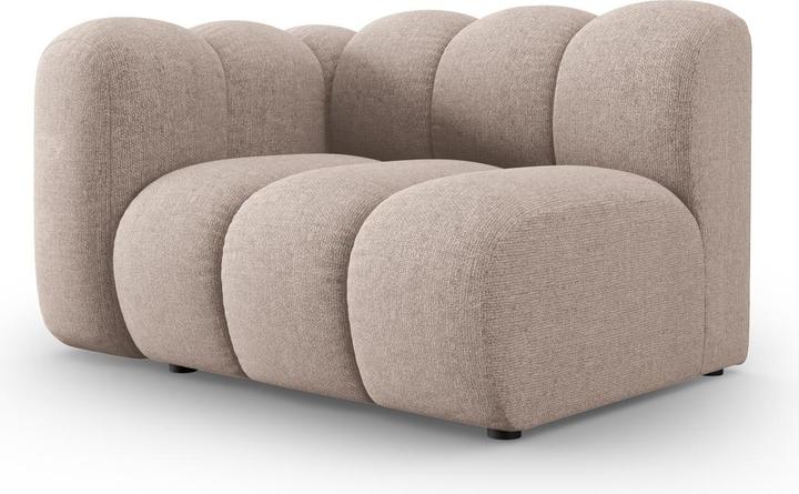 Actual product image Micadoni Modul Left, "Lupine", 1 Seat, 115x95x70Made in Europe (2 person sofa, 3-seater, 4-seater)