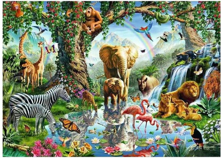 Produktbild Ravensburger Abenteuer im Dschungel (1000 Teile)
