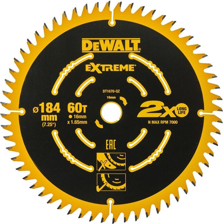 Produktbild DeWalt Handkreissägeblatt