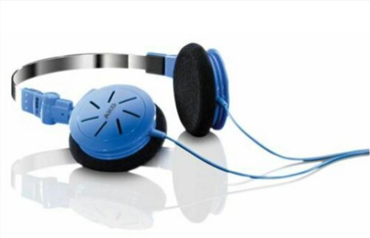 AKG K402 - Mini Headphones Blue (Cable)