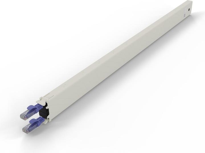PATCHBOX one / Cassette / 30RU / Cat 6A, UTP, 1.8 m, Grau (U/UTP, CAT6a, 1.80 m)