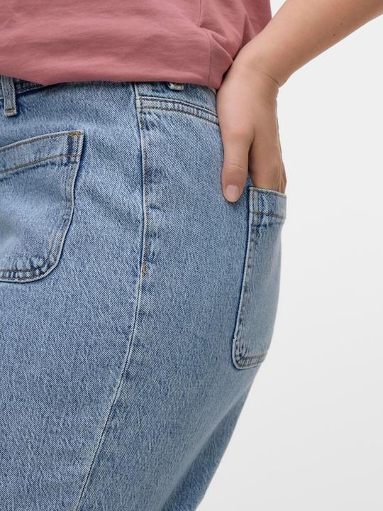 Actual product image Vero Moda VMCTESSA Hohe Taille Weiter Beinschnitt Jeans Weit geschnitten (W48/L32)