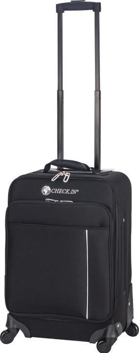 Image du produit Check.In Madrid - Set de 3 trolleys Noir (169 l, Bagage à main (jusqu'à 50l), L (90 - 115l))