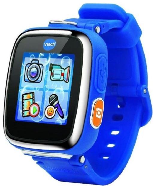 Actual product image VTech 193843 DX2 Blue Kids My First Smartwatch with 2 Cameras (English Version) 24+ Months